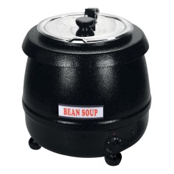 MARMITE A SOUPE CARROSSERIE NOIRE, COUVERCLE 860083 L2G