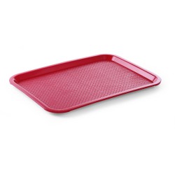 PLATEAU DE SERVICE ROUGE POLYPROPYLENE 878811 L2G