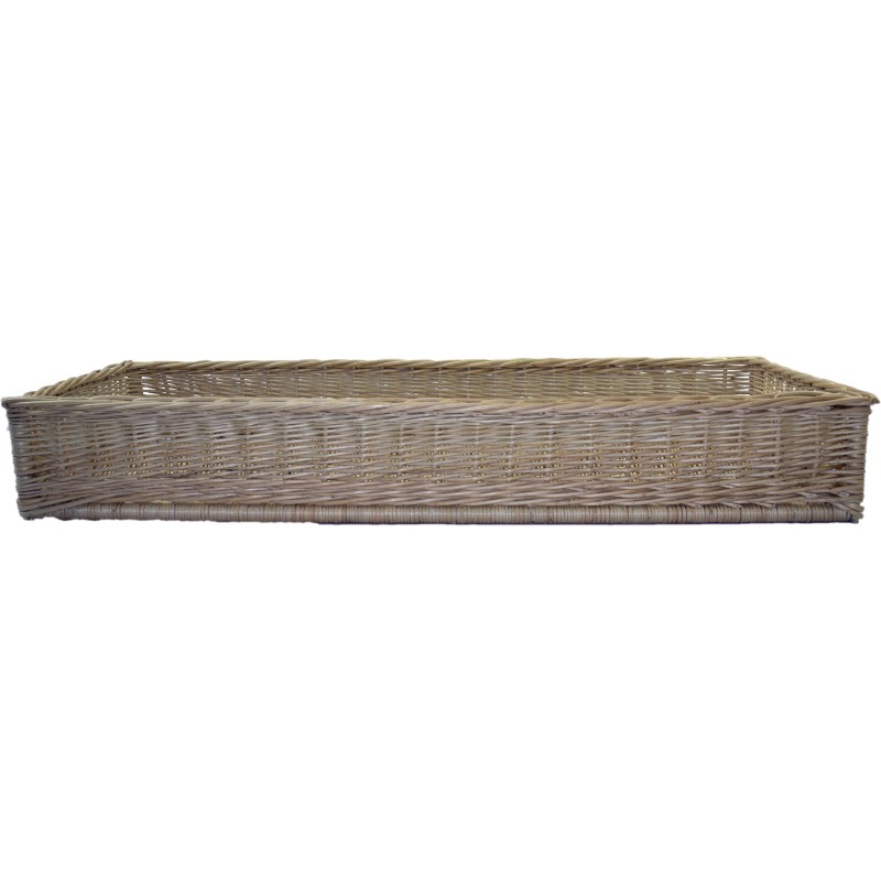 PANIERE OSIER BLANC SAUCISSON 640X300MM 92116 L2G PANIERE OSIER BLANC SAUCISSON 640X300MM 92116 L2G