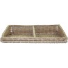 PANIERE OSIER BLANC SAUCISSON 640X400MM 92117 L2G