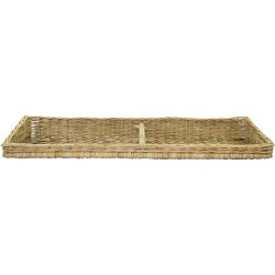 PANIERE OSIER BLANC SAUCISSON 990X300MM 92118 L2G