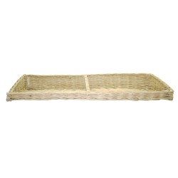 PANIERE OSIER BLANC SAUCISSON 990X400X50/140 MM 92119 L2G