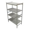 RAYONNAGE D'ANGLE ALU 596X373 H.1700 4 NIV. POLY 92S.PA41301 L2G