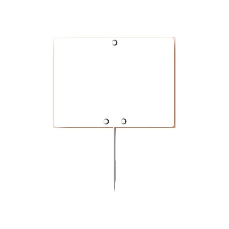PAQUET DE 10 ETIQUETTES EN PVC, COULEUR BLANCHE 9430 L2G PAQUET DE 10 ETIQUETTES EN PVC, COULEUR BLANCHE 9430 L2G