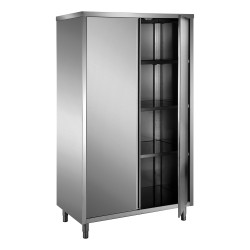ARMOIRE HAUTE INOX 304, TOIT PLAT, AB.10F L2G