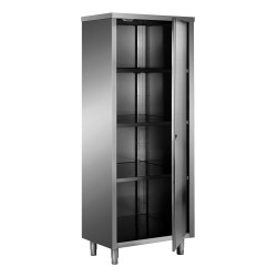 ARMOIRE HAUTE INOX 304, TOIT PLAT, AB.5F L2G