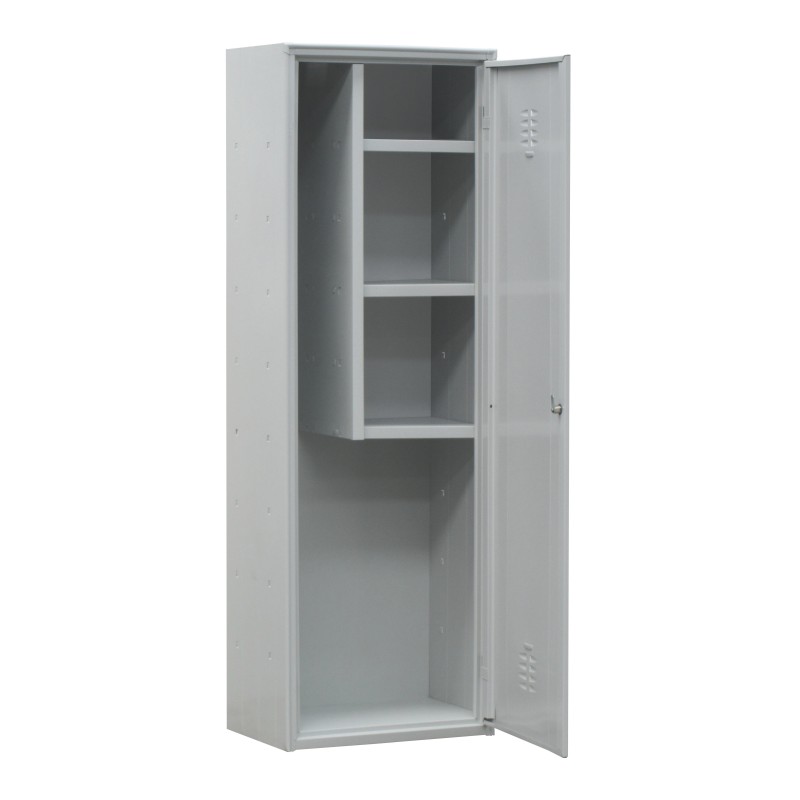 ARMOIRES BALAIS SANS PIEDS AVEC 3 ETAGERES AB-1P L2G