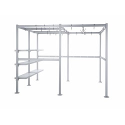 PORTIQUE ALUMINIUM NUMERO 001 AI-PAL001 L2G