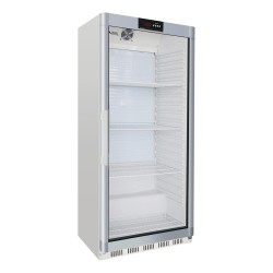 ARMOIRE REFRIGEREE BLANCHE PORTE VITREE , +2/+8°C AW-RCG600 L2G