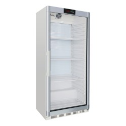 ARMOIRE REFRIGEREE BLANCHE PORTE VITREE -18/-24°C AW-RNG600 L2G