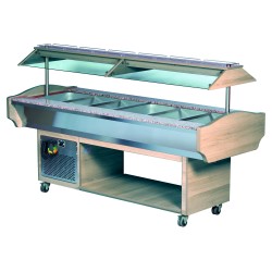 BUFFET REFRIGERE CENTRAL, FROID STATIQUE B2206RE L2G