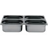 BAC GASTRO INOX GN1/4 P-20 BA14020 L2G