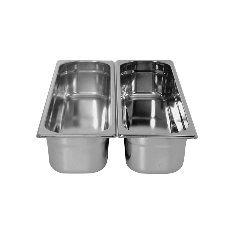 BAC GASTRONORME INOX GN2/4 P-40 MM BA24040 L2G BAC GASTRONORME INOX GN2/4 P-40 MM BA24040 L2G