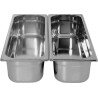 BAC GASTRONORME INOX GN2/4 P-40 MM BA24040 L2G