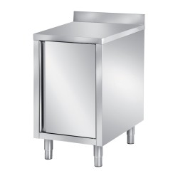 MEUBLE BAS INOX 304, ADOSSE BAT1/6A L2G