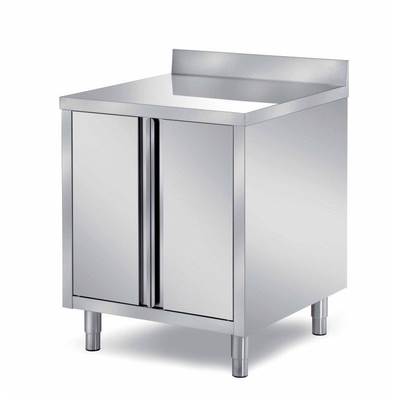 MEUBLE BAS INOX 304, ADOSSE BAT2/8A L2G MEUBLE BAS INOX 304, ADOSSE BAT2/8A L2G