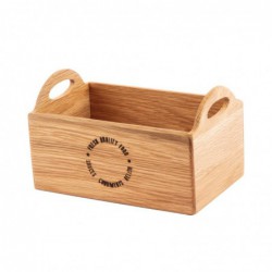 Porte-condiments en chêne avec inscription Olympia 230mm CN517 Olympia