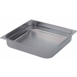 BAC GASTRO INOX GN2/1 PR.55MM PERFORE BF21055 L2G