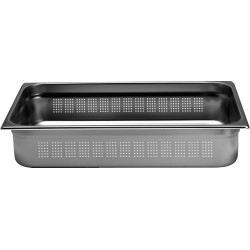 BAC GASTRO INOX GN1/1 PR.100MM PERFORE BFL11100 L2G