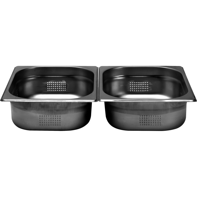 BAC GASTRO INOX GN1/2 PR.100MM PERFORE BFL12100 L2G BAC GASTRO INOX GN1/2 PR.100MM PERFORE BFL12100 L2G