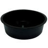 BAC ROND MELAMINE COULEUR NOIRE 4.5L BLB350 L2G