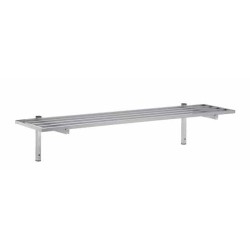 ETAGERE MURALE INOX TUBULAIRE CONSOLES FIXES BUD-ETTU104 L2G