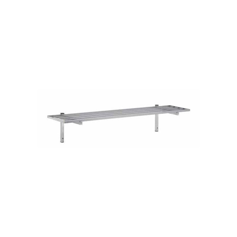 ETAGERE MURALE INOX TUBULAIRE CONSOLES FIXES BUD-ETTU104 L2G ETAGERE MURALE INOX TUBULAIRE CONSOLES FIXES BUD-ETTU104 L2G