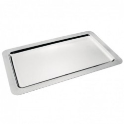Plat de présentation en acier inoxydable GN 1/1 Olympia CN599 Olympia