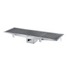 CANIVEAU INOX PANIER A DECHET AMOVIBLE SIPHON CAN1000X300-SH L2G