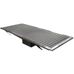 CANIVEAU INOX PANIER A DECHET AMOVIBLE SIPHON CAN1000X400-SH L2G
