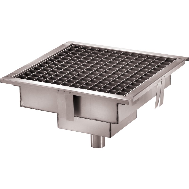 CANIVEAU INOX PANIER A DECHET AMOVIBLE SIPHON CAN200X200-SH L2G CANIVEAU INOX PANIER A DECHET AMOVIBLE SIPHON CAN200X200-SH L2G