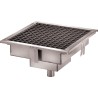 CANIVEAU INOX PANIER A DECHET AMOVIBLE SIPHON CAN200X200-SH L2G