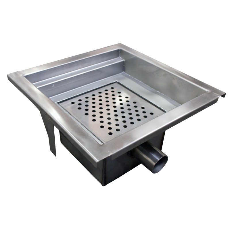 CANIVEAU INOX PANIER A DECHET AMOVIBLE SIPHON CAN300X300-SH L2G CANIVEAU INOX PANIER A DECHET AMOVIBLE SIPHON CAN300X300-SH L2G