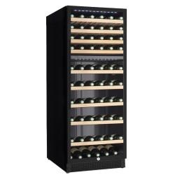 CAVE A VIN, 2 ZONES +5/+12°C EN BAS ET +12/+20°C  CAV180D L2G