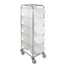 ECHELLE POUR BACS A INGREDIENTS 15L, INOX 304, SUR CHAB L2G