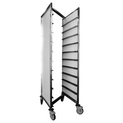 CHARIOT DE DEBARRASSAGE ENCASTRABLE 11 NIVEAUX CHDEP10042 L2G