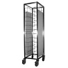 CHARIOT DE DEBARRASSAGE INOX 1X12 NIVEAUX, CHDPP10523 L2G