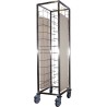 CHARIOT DE DEBARRASSAGE INOX 2X12 NIVEAUX, CHDPP10524 L2G
