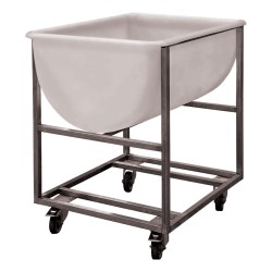 CHARIOT INOX POUR PATIERE 170 L CHAPE ZINGUEE CHPAT170 L2G