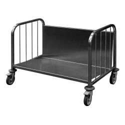 CHARIOT INOX 304 POUR 100 PLATEAUX CAFETERIA, CHPP-100 L2G