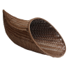 LICORNE POLYPROPYLENE IMITATION OSIER MARRON CLY7625 L2G