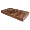 PRESENTOIR POLYPROPYLENE RECTANGULAIRE 5 CASES CLY7834 L2G