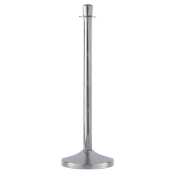 POTEAU FILE D'ATTENTE INOX, COL10A L2G