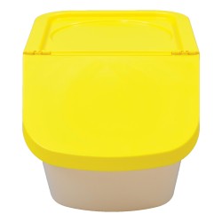 COUVERCLE JAUNE POUR CONTENEUR UNIVERSEL 40L COUVJ-BAC40L L2G