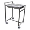 CHARIOT CUVIER INOX , POUR BAC GN CUVIER L2G