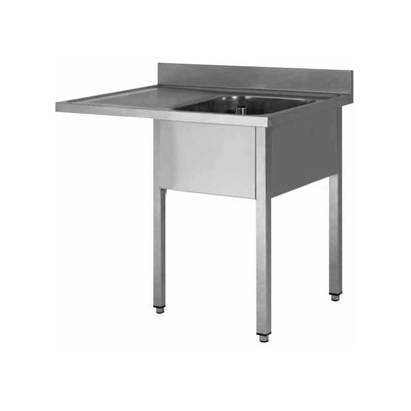 PLONGE INOX 304 DEMONTABLE ENCASTREMENT LV, 1 BAC DCPLV146-1BD L2G PLONGE INOX 304 DEMONTABLE ENCASTREMENT LV, 1 BAC DCPLV146-1BD L2G
