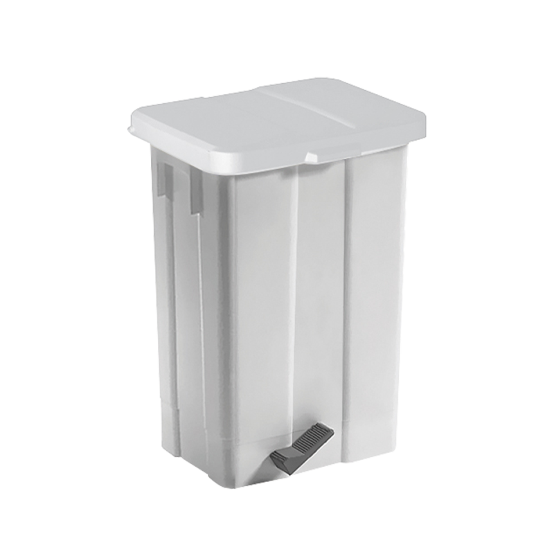 POUBELLE BLANCHE POLYPROPYLENE 50L DIFP50BI L2G