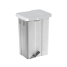 POUBELLE BLANCHE POLYPROPYLENE 50L DIFP50BI L2G