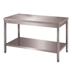 TABLE CENTRALE DEMONTABLE INOX 304, DRTCE106 L2G