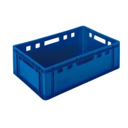 BAC DE MANUTENTION 600X400 MM EN HDPE, EMPILABLE E2-B L2G